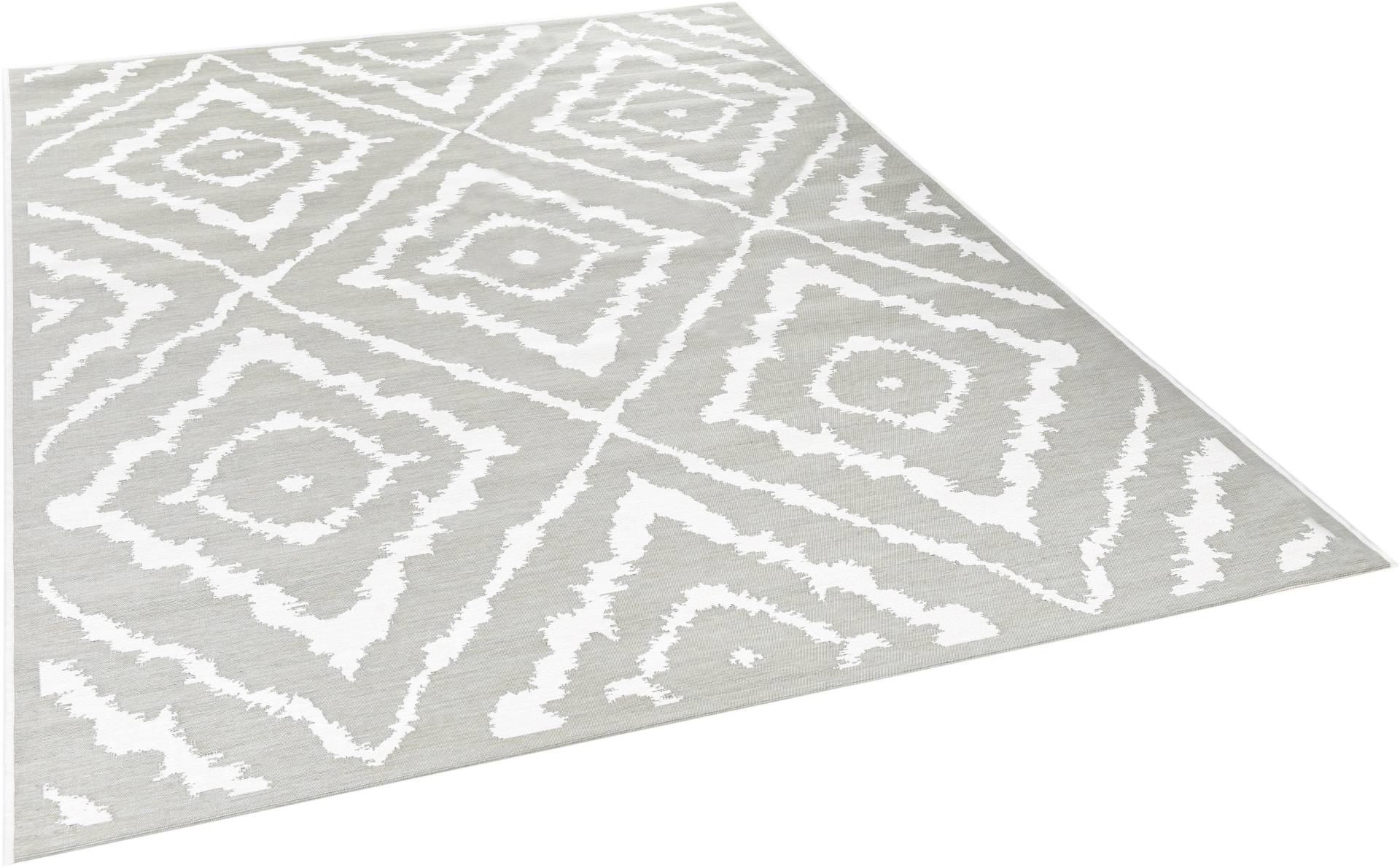 TOM TAILOR HOME Teppich »Garden Pattern«, rechteckig, 3 mm Höhe, Flachgewebe, modernes Rauten Design, In- und Outdoor geeignet TOM TAILOR HOME Teppich »Garden Pattern«, rechteckig, 3 mm Höhe, Flachgewebe, modernes Rauten Design, In- und Outdoor geeignet von TOM TAILOR HOME