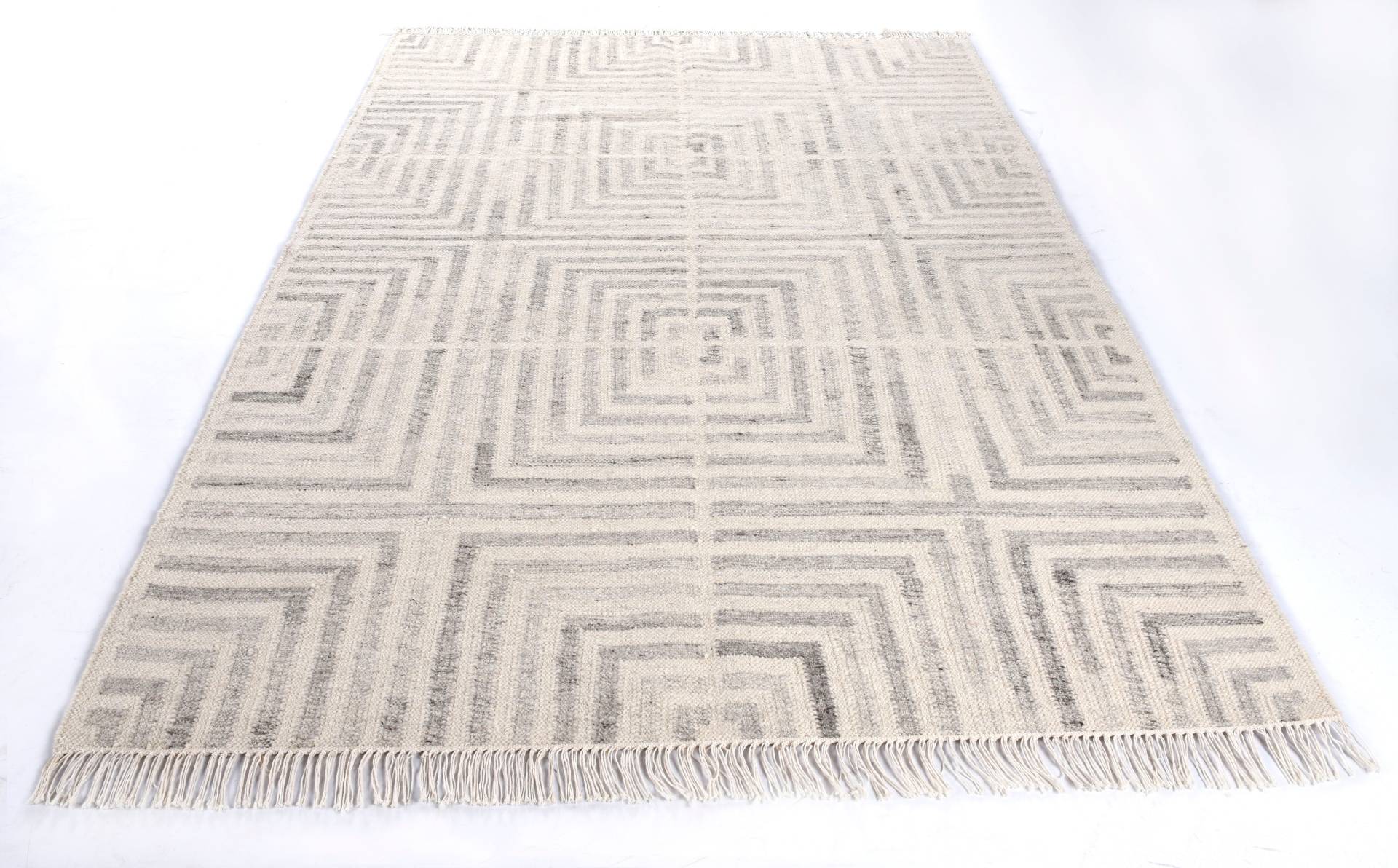 TOM TAILOR HOME Teppich »Square Kelim«, rechteckig, 5 mm Höhe, handgewebt, mit Fransen, Boho-Style TOM TAILOR HOME Teppich »Square Kelim«, rechteckig, 5 mm Höhe, handgewebt, mit Fransen, Boho-Style von TOM TAILOR HOME