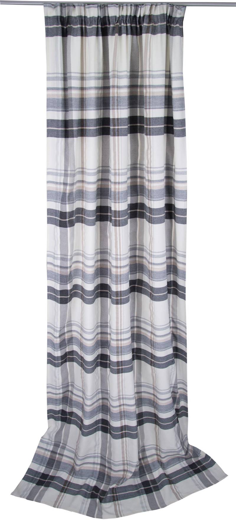 TOM TAILOR HOME Vorhang »Cosy New Check«, (1 St.), HxB: 260x135 von TOM TAILOR HOME