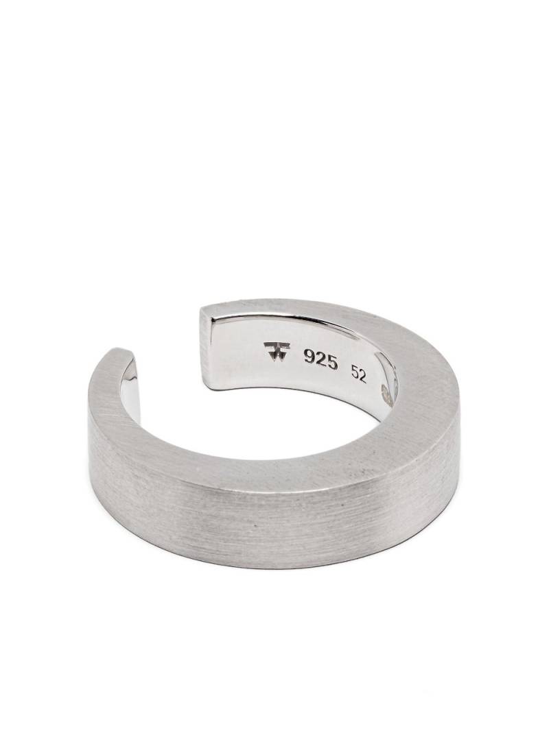 Tom Wood Arch ring - Silver von Tom Wood