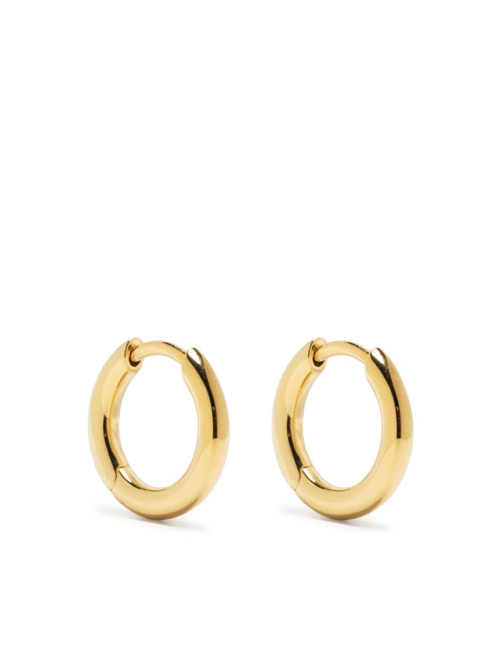 Tom Wood Classic small hoop earrings - Gold von Tom Wood