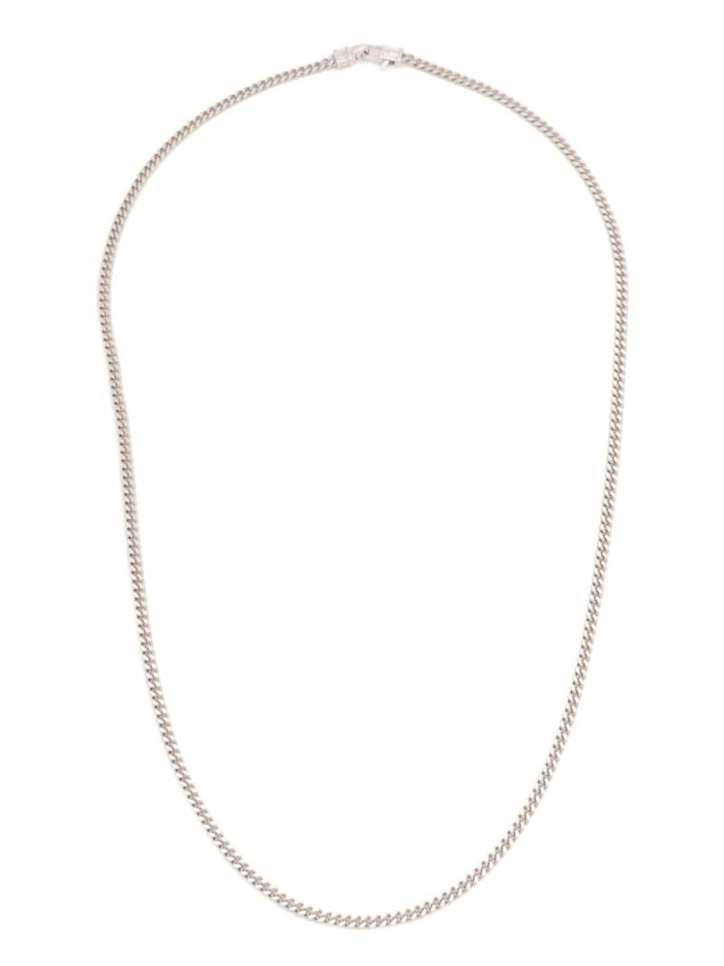 Tom Wood Curb Chain M necklace - Silver von Tom Wood