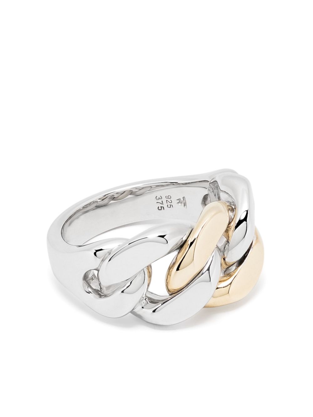 Tom Wood Dean Duo ring - Silver von Tom Wood