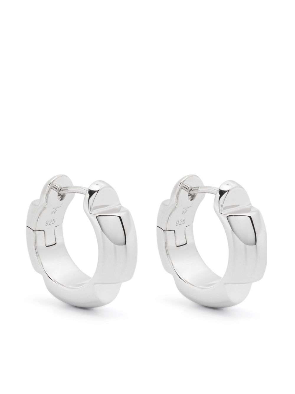 Tom Wood Kimberlitt earrings - Silver von Tom Wood