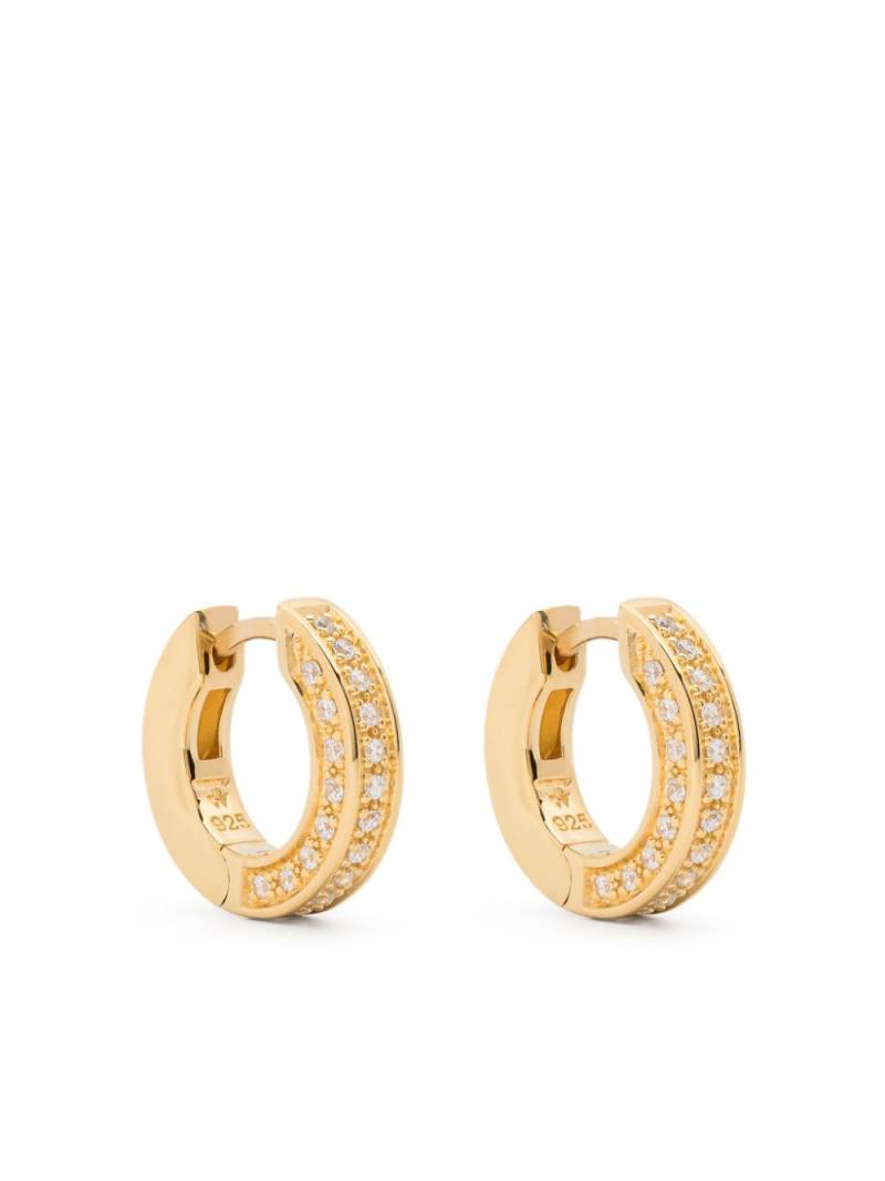 Tom Wood Nova small hoop earrings - Gold von Tom Wood