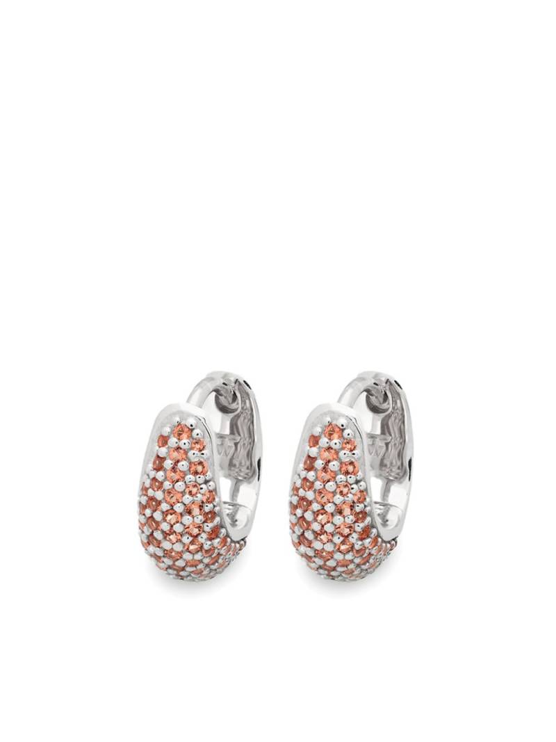 Tom Wood Sunset huggie earrings - Silver von Tom Wood