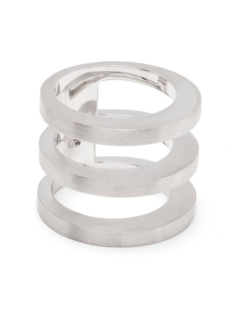 Tom Wood Vault Triple ring - Silver von Tom Wood