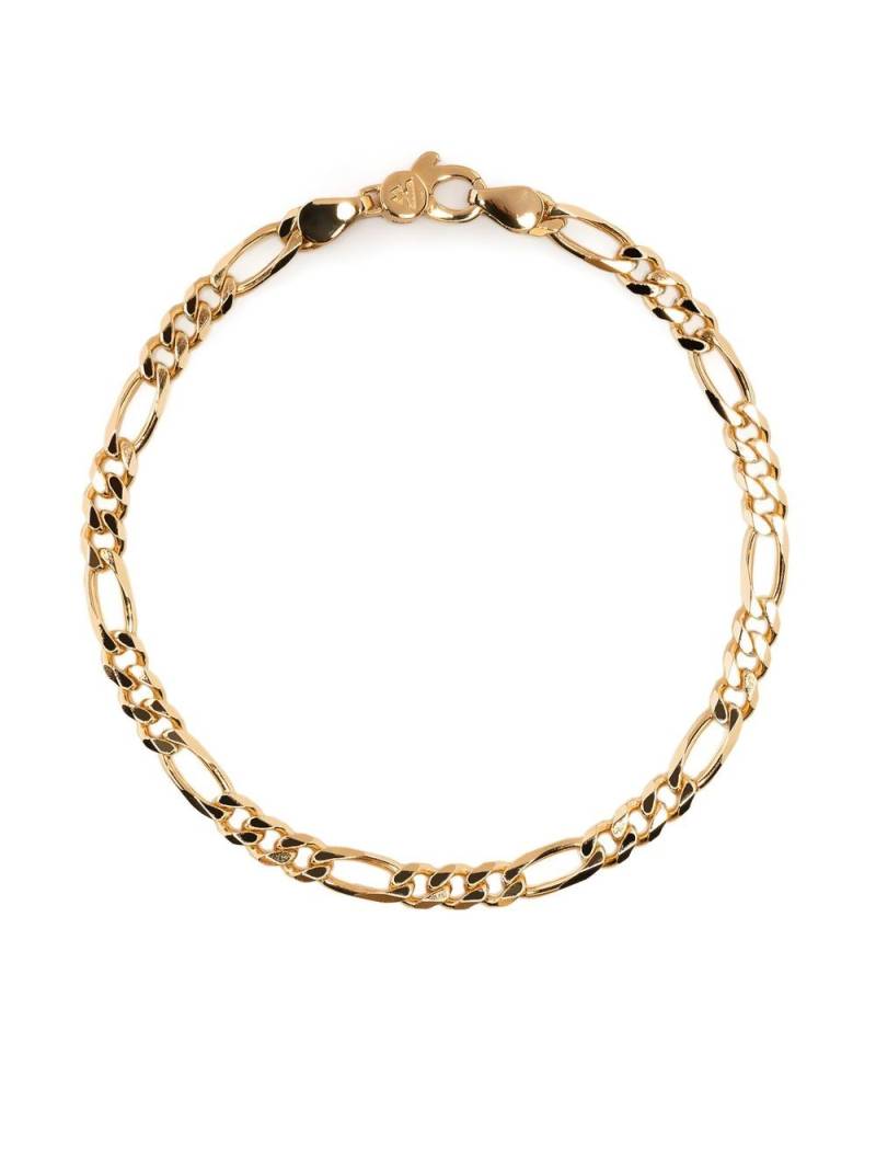 Tom Wood figaro-chain bracelet - Gold von Tom Wood