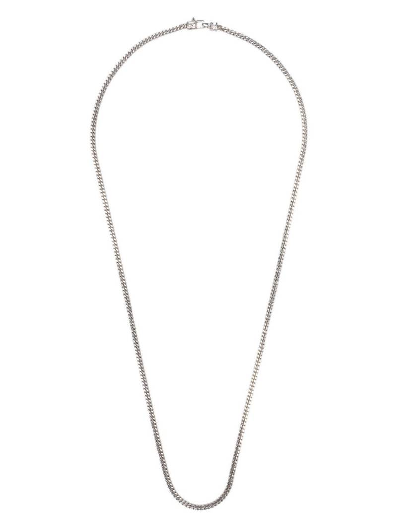 Tom Wood sterling silver curb-chain necklace von Tom Wood