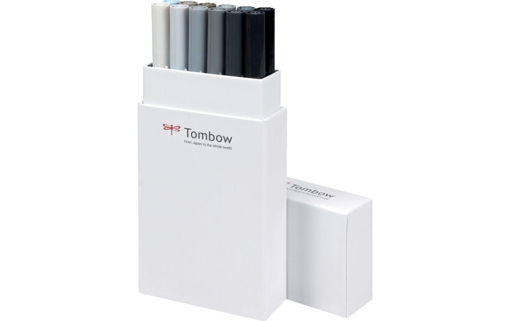 TOMBOW Faserstift »ABT 12 Stück, Gra«, Wasservermalbar TOMBOW Faserstift »ABT 12 Stück, Gra«, Wasservermalbar von Tombow