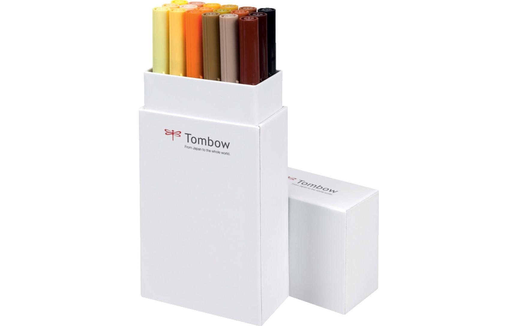 TOMBOW Faserstift »ABT 18 Stück, Erd«, Wasservermalbar TOMBOW Faserstift »ABT 18 Stück, Erd«, Wasservermalbar von Tombow