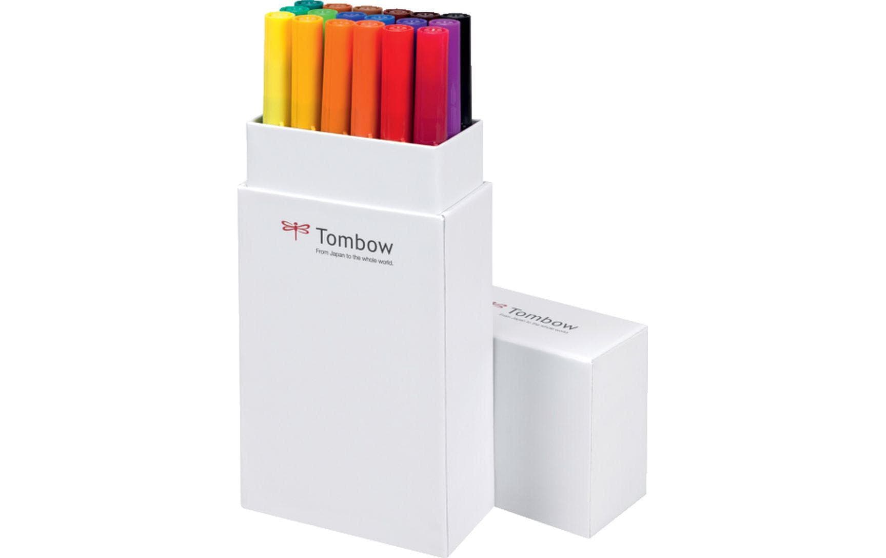 TOMBOW Faserstift »ABT 18 Stück, Pri«, Wasservermalbar von Tombow