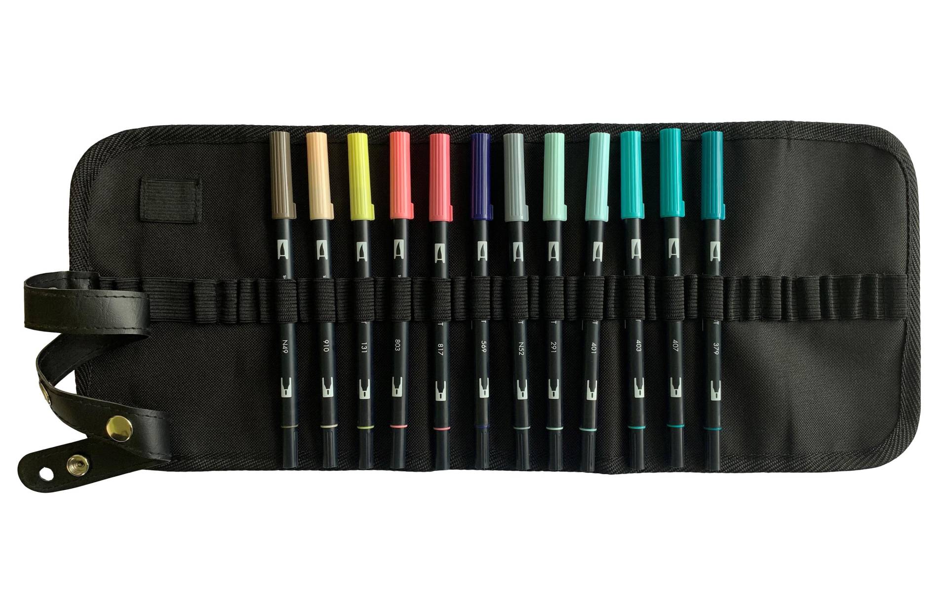 TOMBOW Faserstift »ABT Dual Brush 12«, Bruchsicher, Wasservermalbar von Tombow