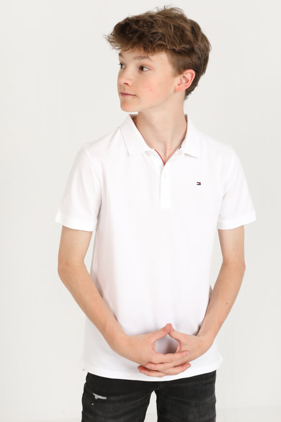 Tommy Hilfiger Kids Poloshirt | Weiss | Jungen  | 14 von Tommy Hilfiger Kids