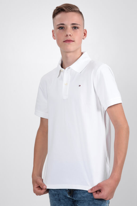 Tommy Hilfiger Kids Poloshirt | Weiss | Jungen  | 12 von Tommy Hilfiger Kids