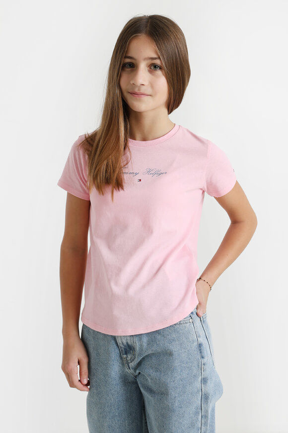 Tommy Hilfiger Kids T-Shirt | Pink Sugar | Mädchen  | 10 von Tommy Hilfiger Kids