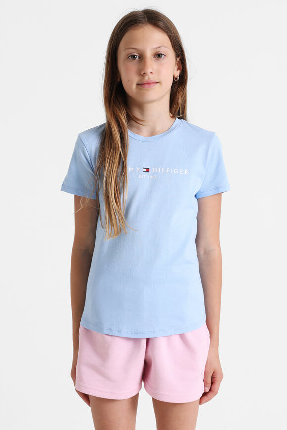 Tommy Hilfiger Kids T-Shirt | Vessel Blue | Mädchen  | 10 von Tommy Hilfiger Kids