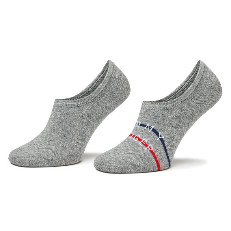 2er-Set Herren Sneakersocken Tommy Hilfiger 701222189 Grau von Tommy Hilfiger