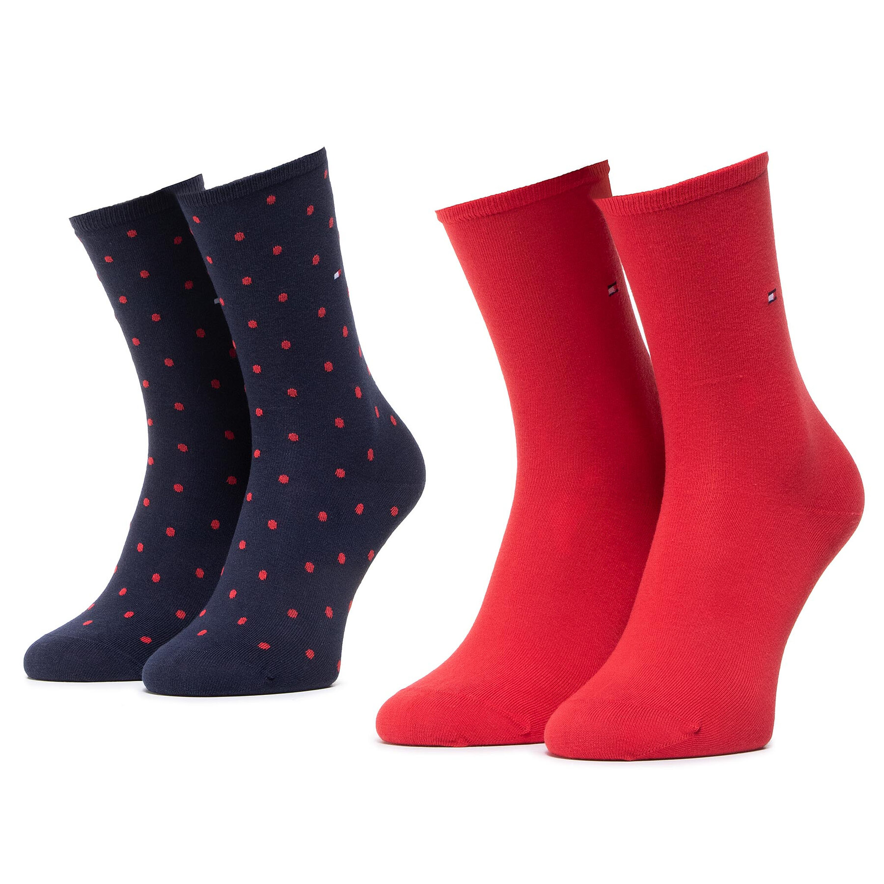 2er-Set hohe Damensocken Tommy Hilfiger 100001493 Dunkelblau von Tommy Hilfiger