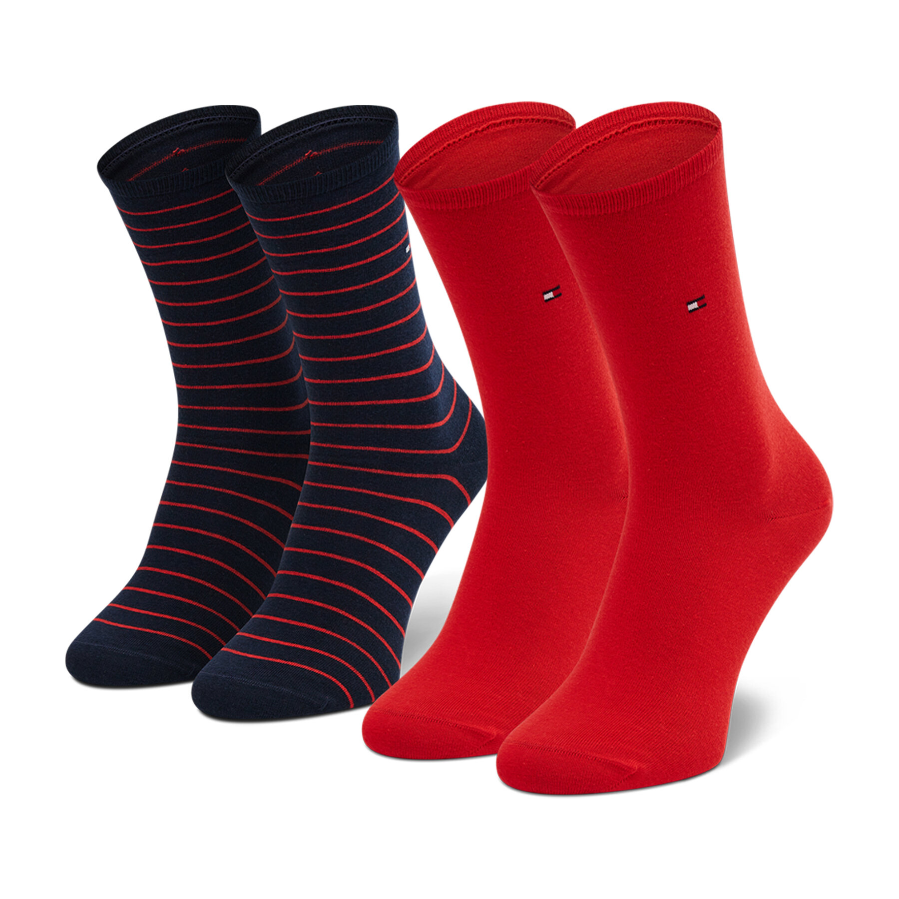 2er-Set hohe Damensocken Tommy Hilfiger 100001494 Dunkelblau von Tommy Hilfiger