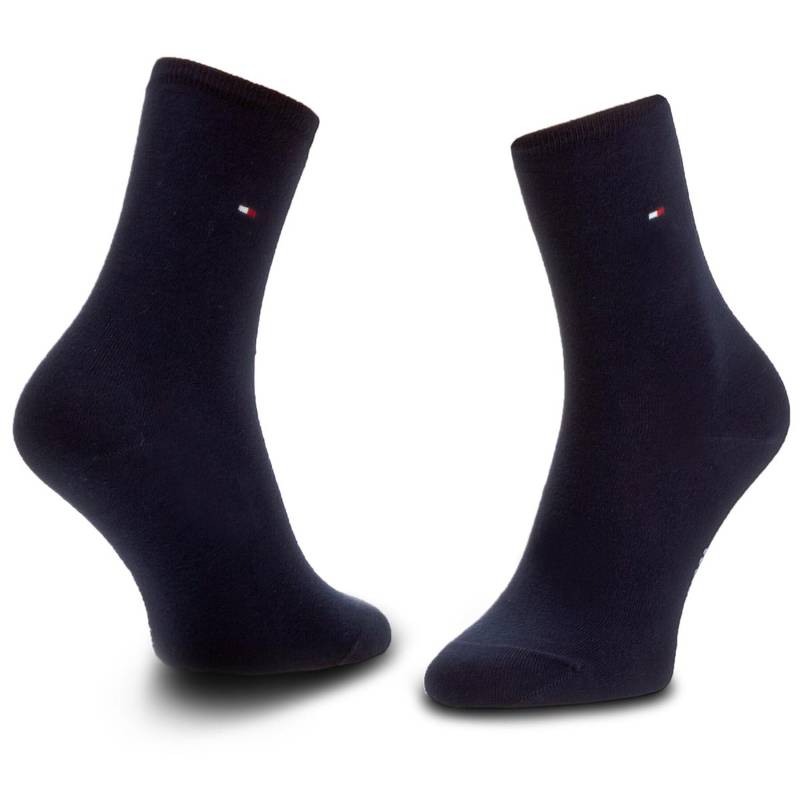 2er-Set hohe Damensocken Tommy Hilfiger 371221 Dunkelblau von Tommy Hilfiger