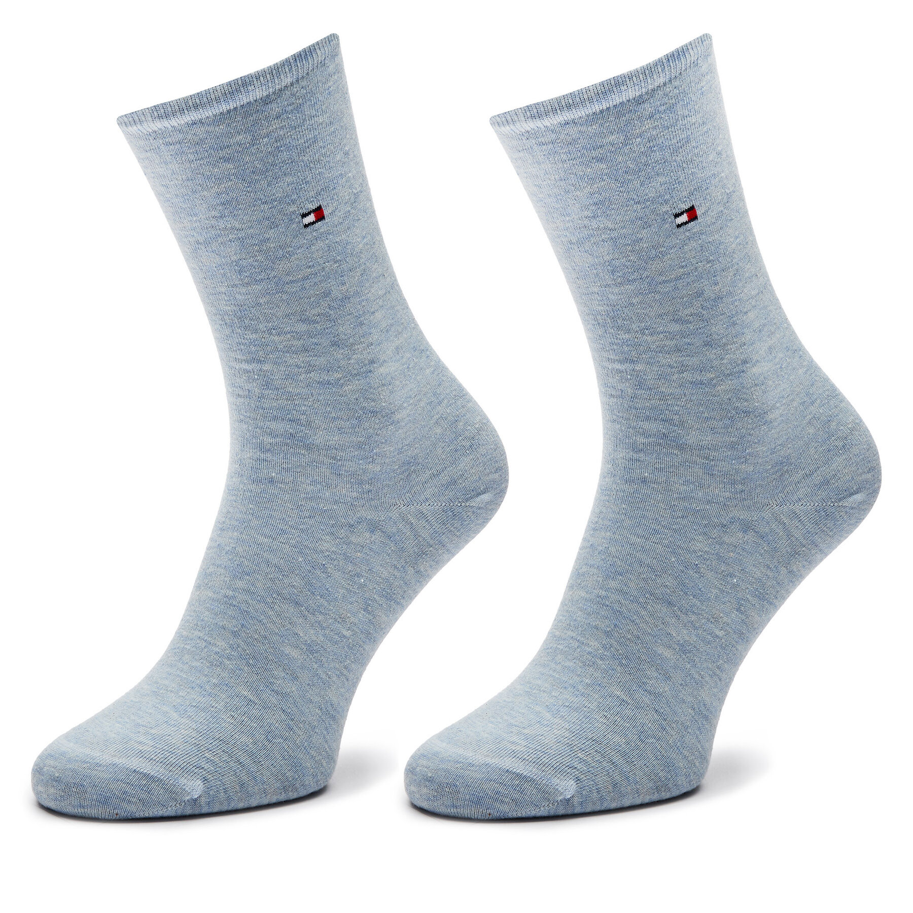 2er-Set hohe Damensocken Tommy Hilfiger 371221106 Blau von Tommy Hilfiger