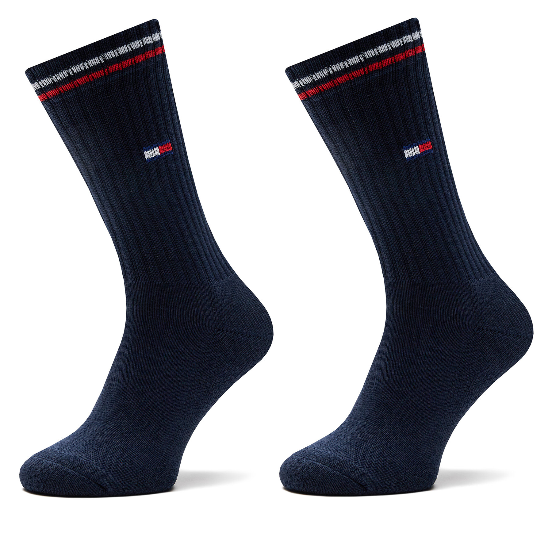 2er-Set hohe Damensocken Tommy Hilfiger 701228176 Dunkelblau von Tommy Hilfiger