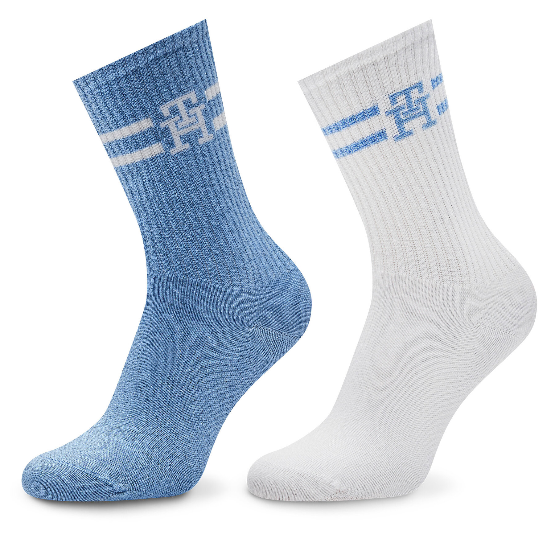 2er-Set hohe Damensocken Tommy Hilfiger 701229864 Weiß 2er-Set hohe Damensocken Tommy Hilfiger 701229864 Weiß von Tommy Hilfiger