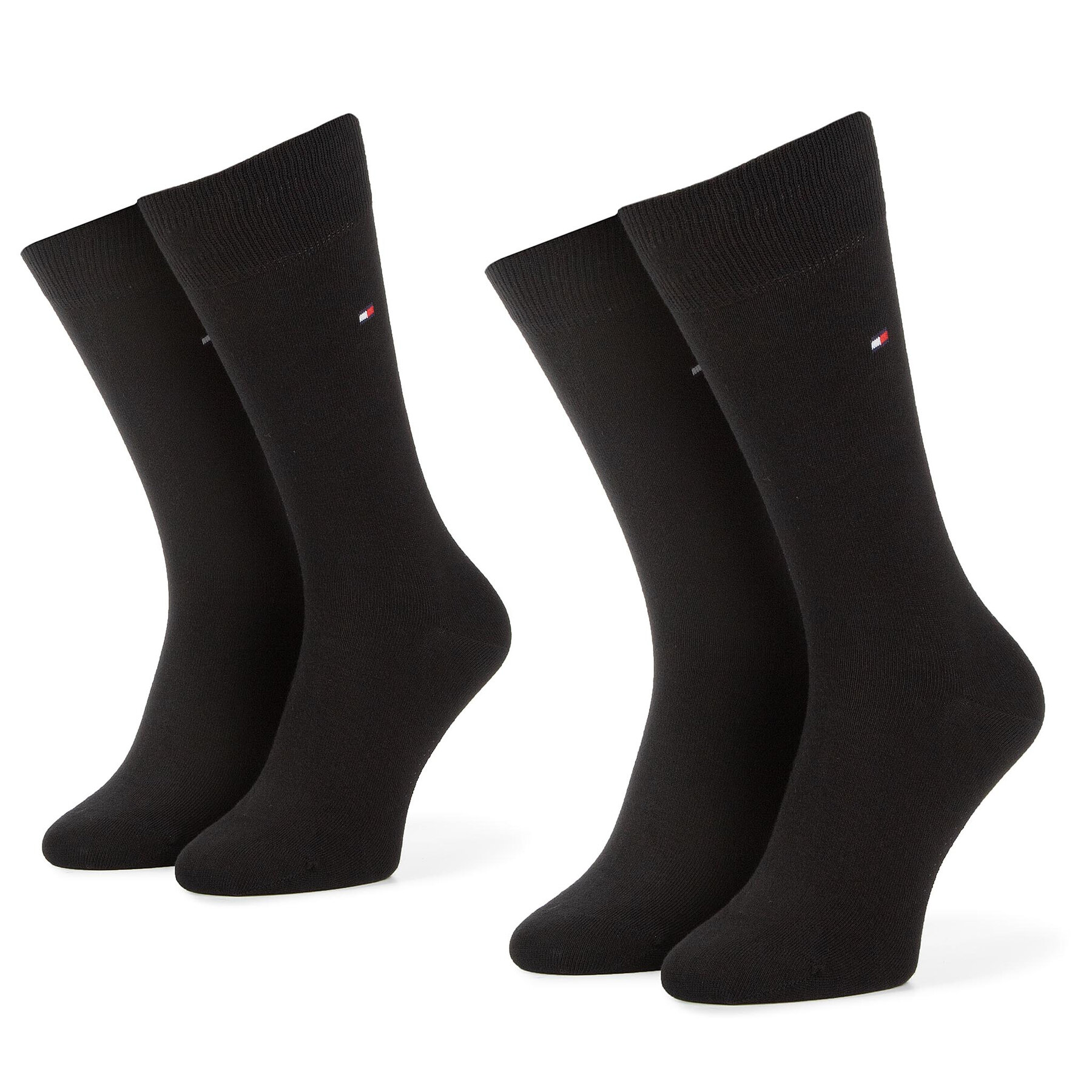 2er-Set hohe Herrensocken Tommy Hilfiger 371111 Schwarz von Tommy Hilfiger