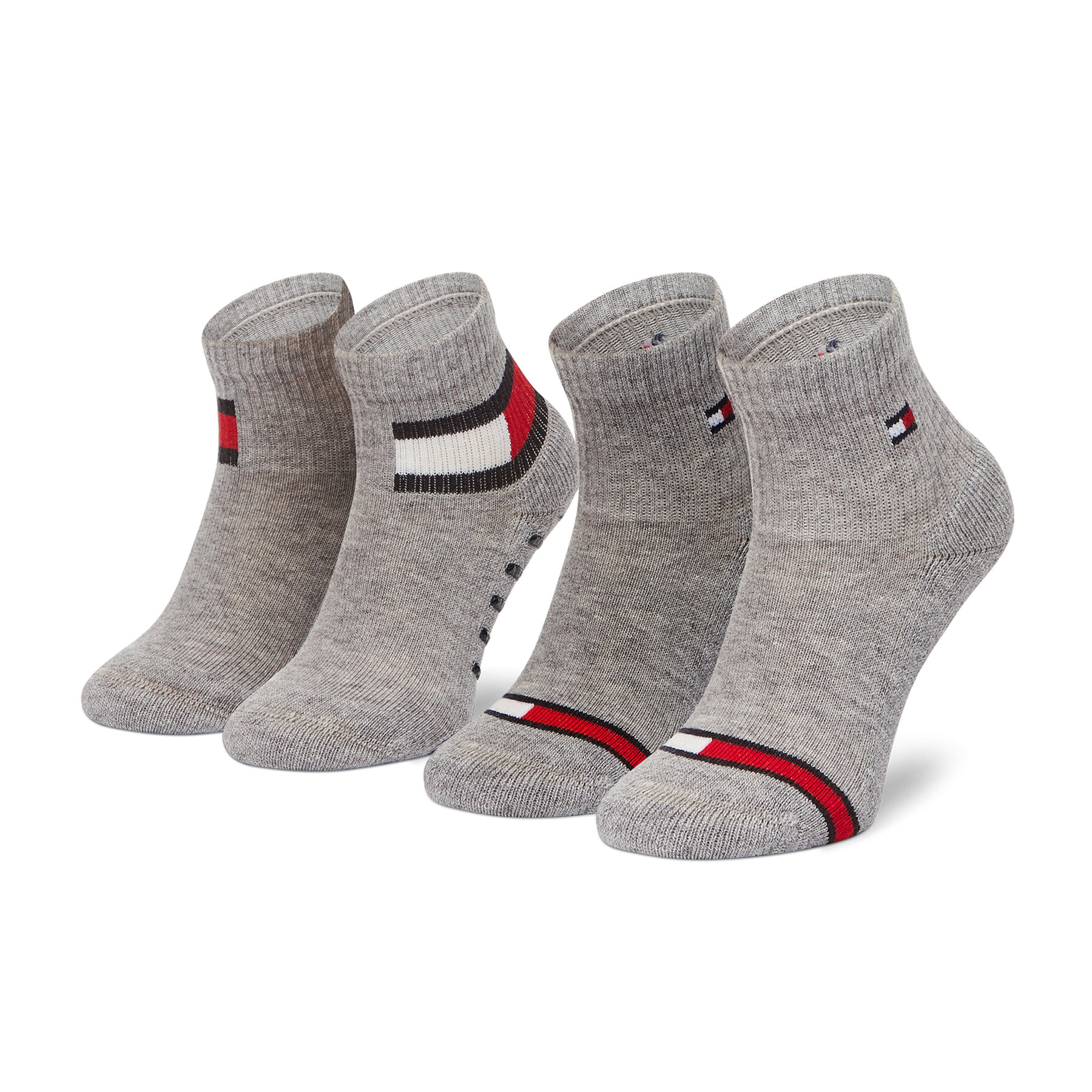 2er-Set hohe Kindersocken Tommy Hilfiger 100002319 Grau von Tommy Hilfiger