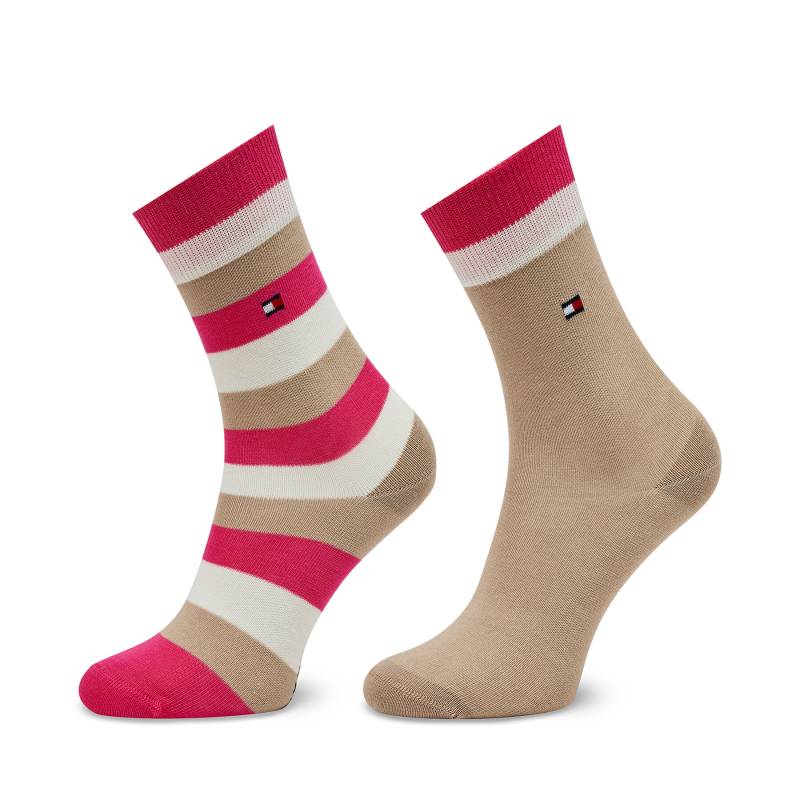 2er-Set hohe Kindersocken Tommy Hilfiger 354009001 Bunt von Tommy Hilfiger