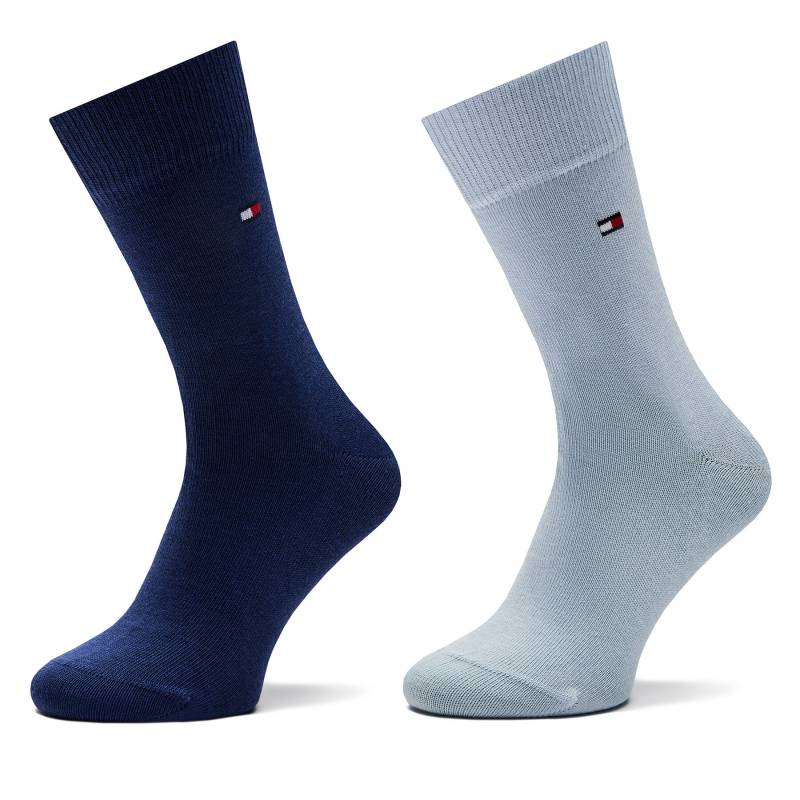 2er-Set hohe Kindersocken Tommy Hilfiger 391334074 Himmelblau von Tommy Hilfiger