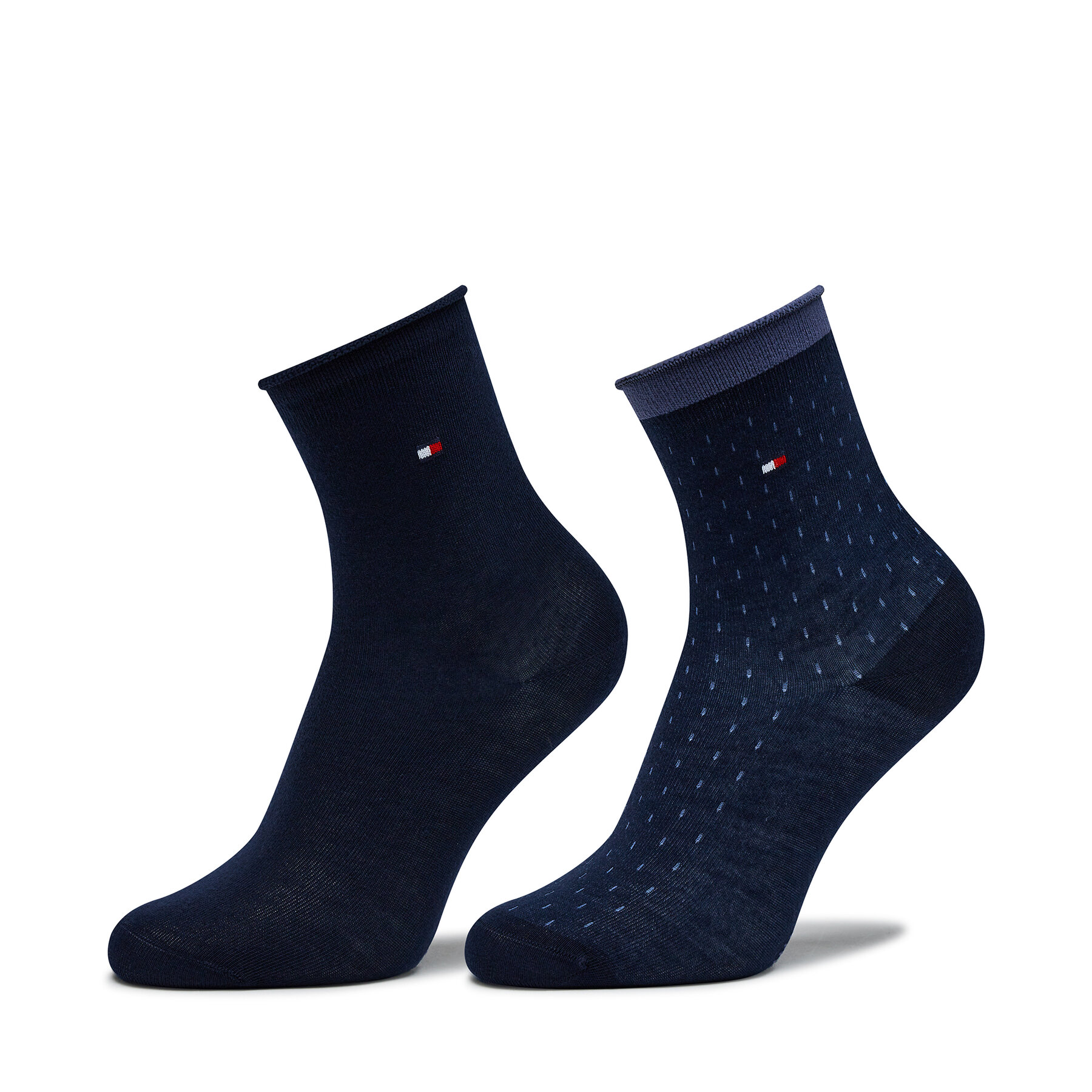 2er-Set hohe Kindersocken Tommy Hilfiger 701224911 Dunkelblau von Tommy Hilfiger