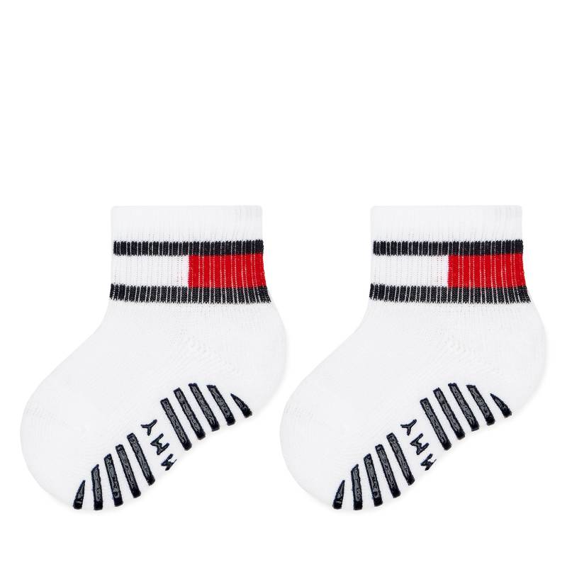 2er-Set hohe Kindersocken Tommy Hilfiger 701226500 Weiß von Tommy Hilfiger