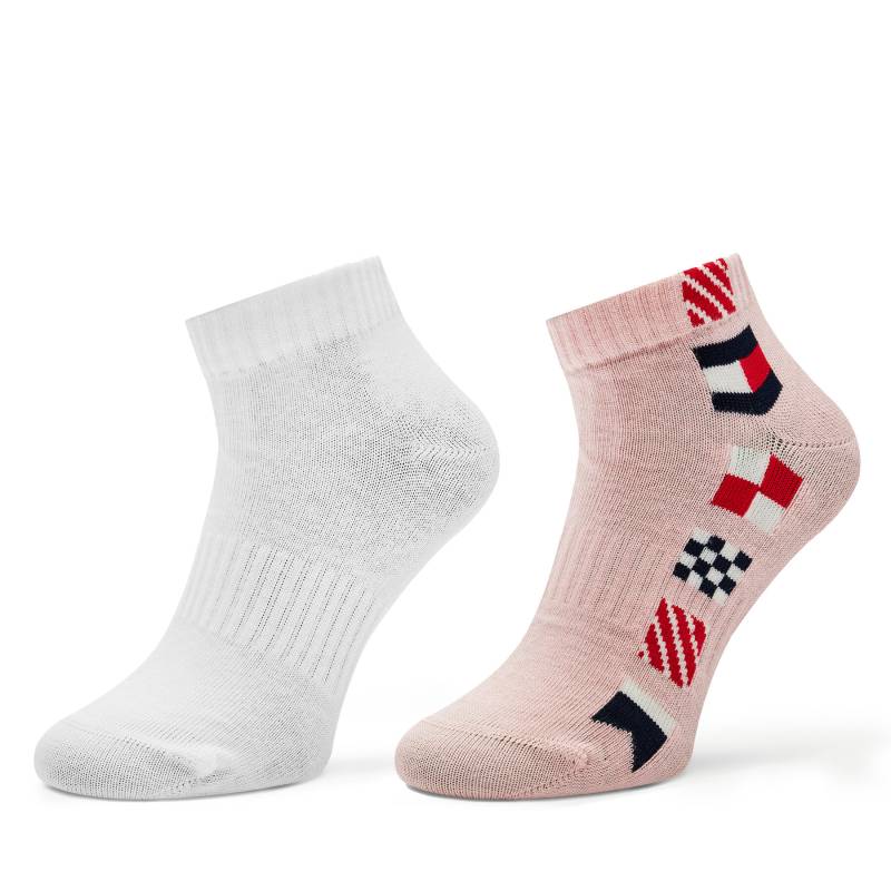 2er-Set hohe Kindersocken Tommy Hilfiger 701229874 Rosa von Tommy Hilfiger