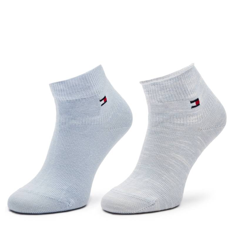 2er-Set hohe Kindersocken Tommy Hilfiger 701229880 Himmelblau von Tommy Hilfiger