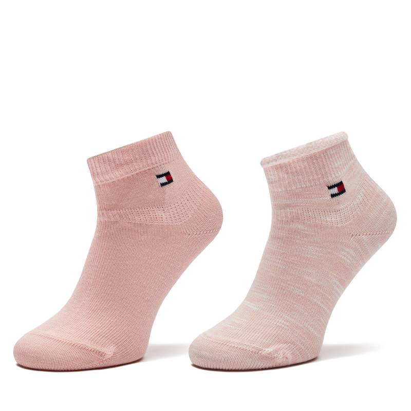 2er-Set hohe Kindersocken Tommy Hilfiger 701229880 Rosa von Tommy Hilfiger