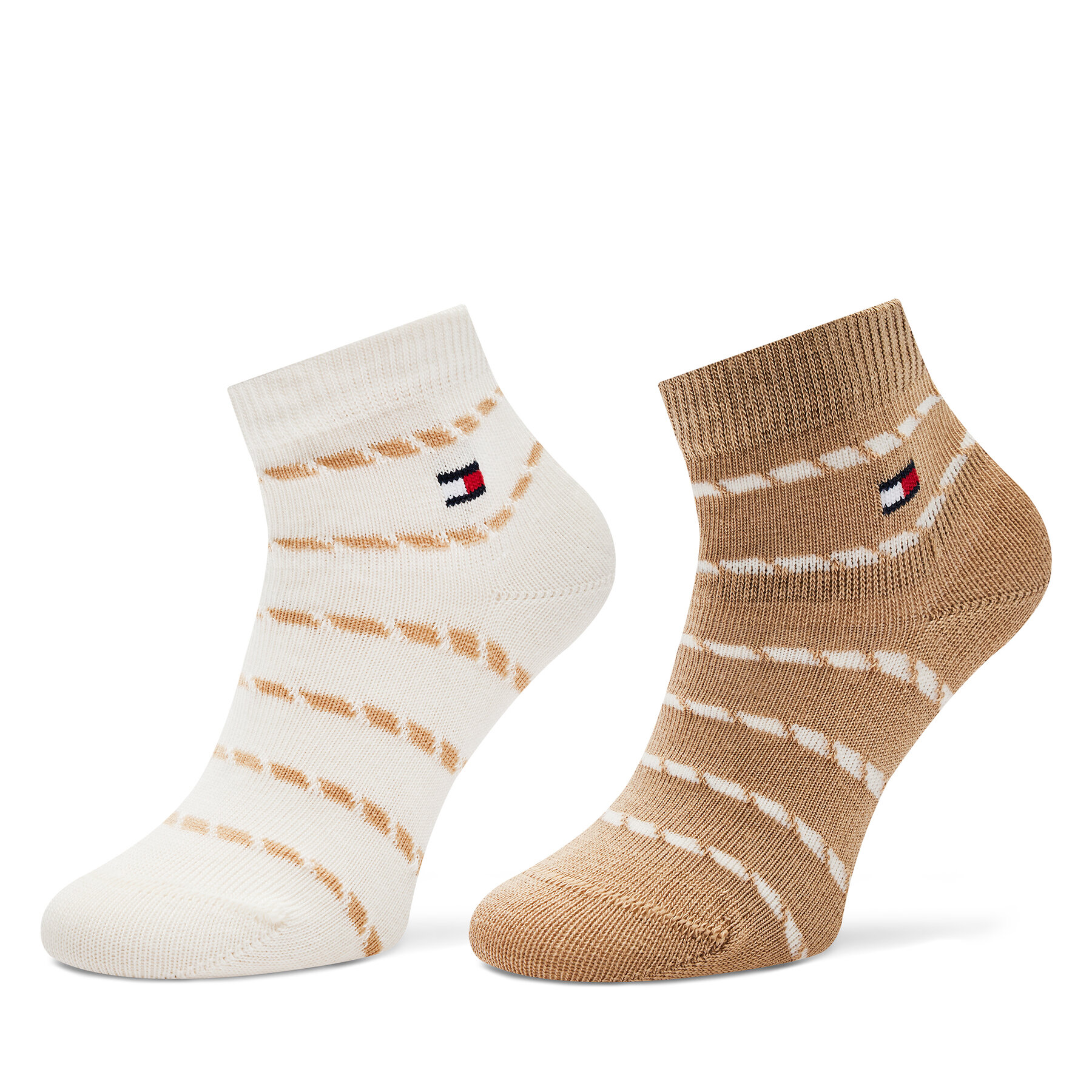 2er-Set hohe Kindersocken Tommy Hilfiger 701229883 Beige von Tommy Hilfiger