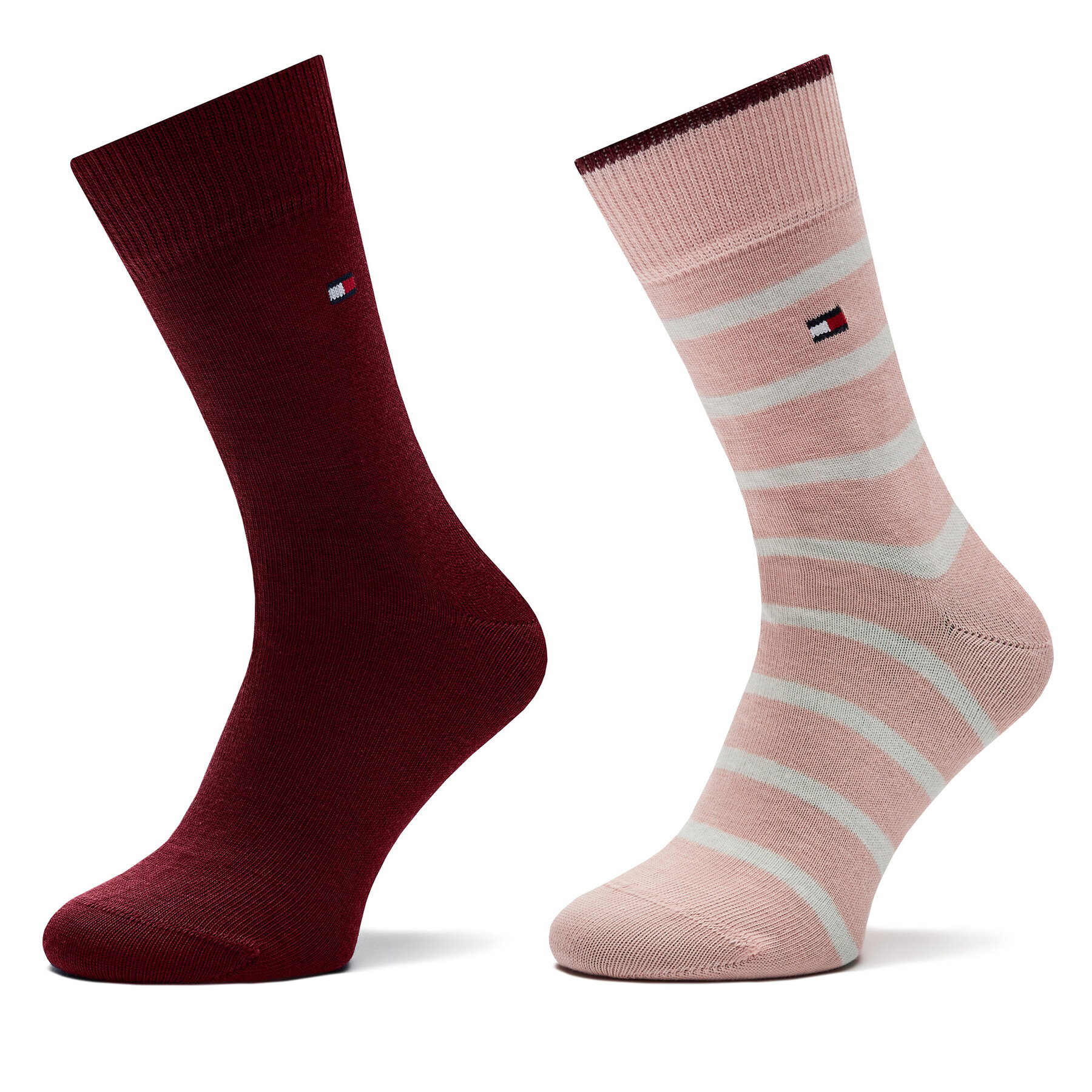 2er-Set hohe Kindersocken Tommy Hilfiger 701229939 Rosa von Tommy Hilfiger