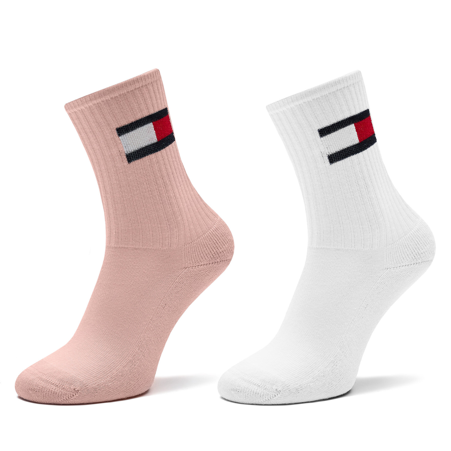 2er-Set hohe Kindersocken Tommy Hilfiger 701229940 Rosa 2er-Set hohe Kindersocken Tommy Hilfiger 701229940 Rosa von Tommy Hilfiger