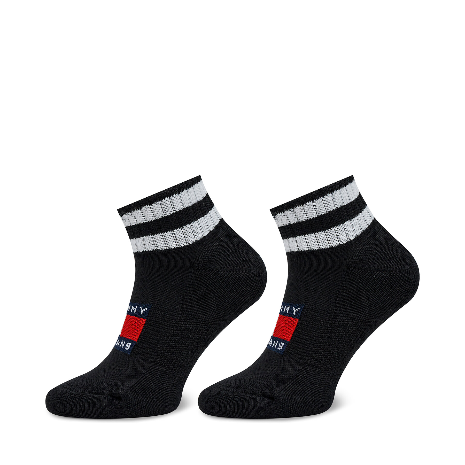 Hohe Unisex-Socken Tommy Hilfiger 701226106 Schwarz von Tommy Hilfiger