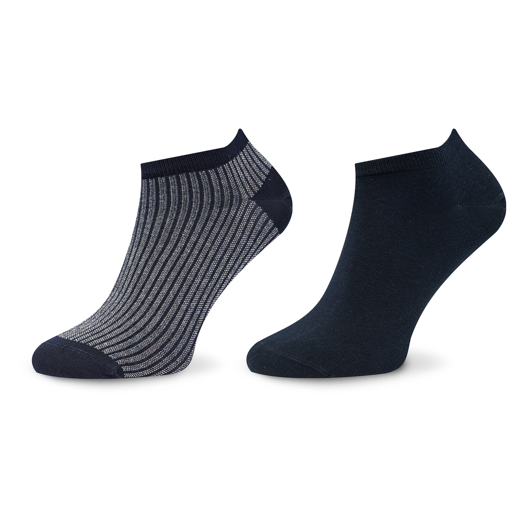 2er-Set niedrige Damensocken Tommy Hilfiger 701222650 Dunkelblau von Tommy Hilfiger