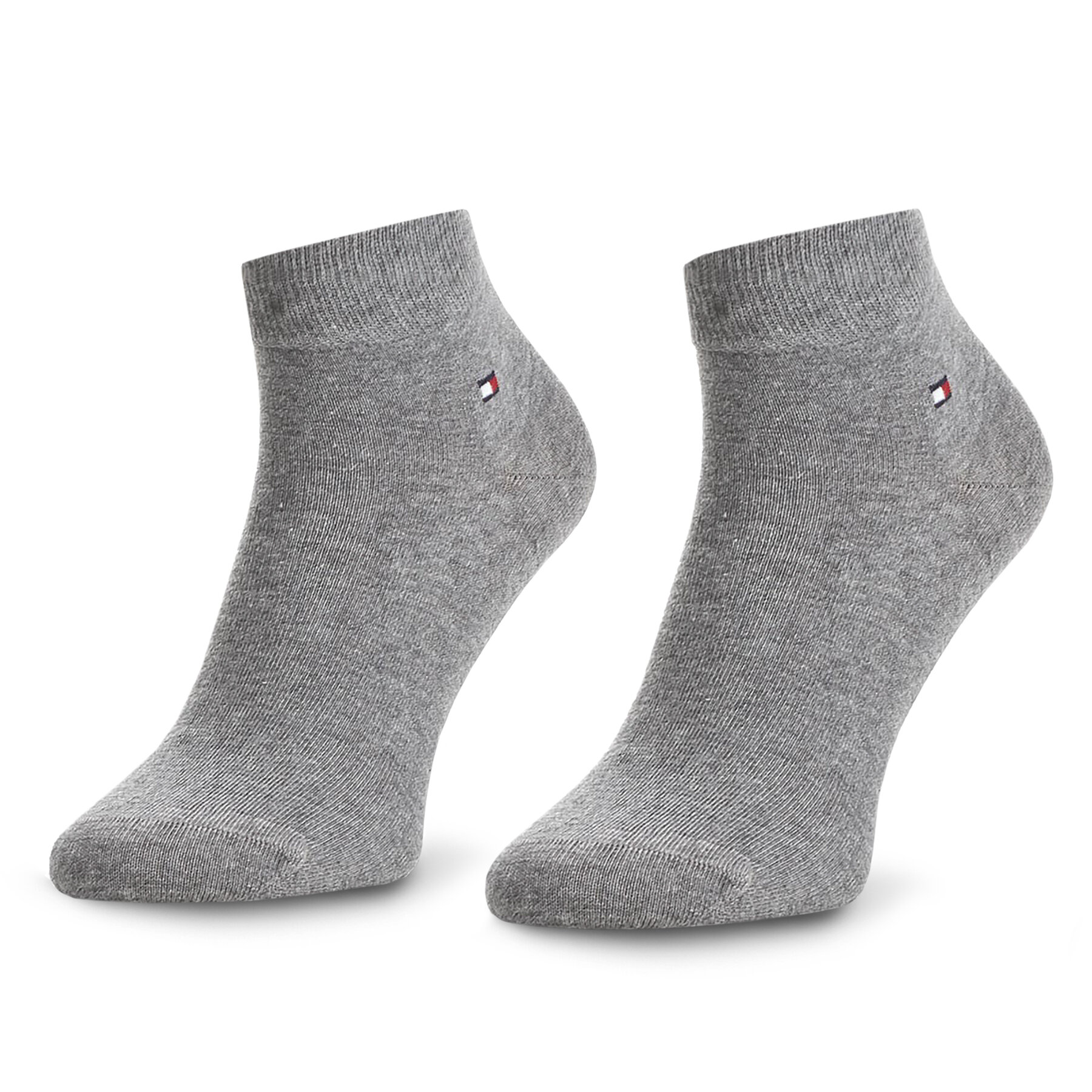 2er-Set niedrige Herrensocken Tommy Hilfiger 342025001 Grau von Tommy Hilfiger