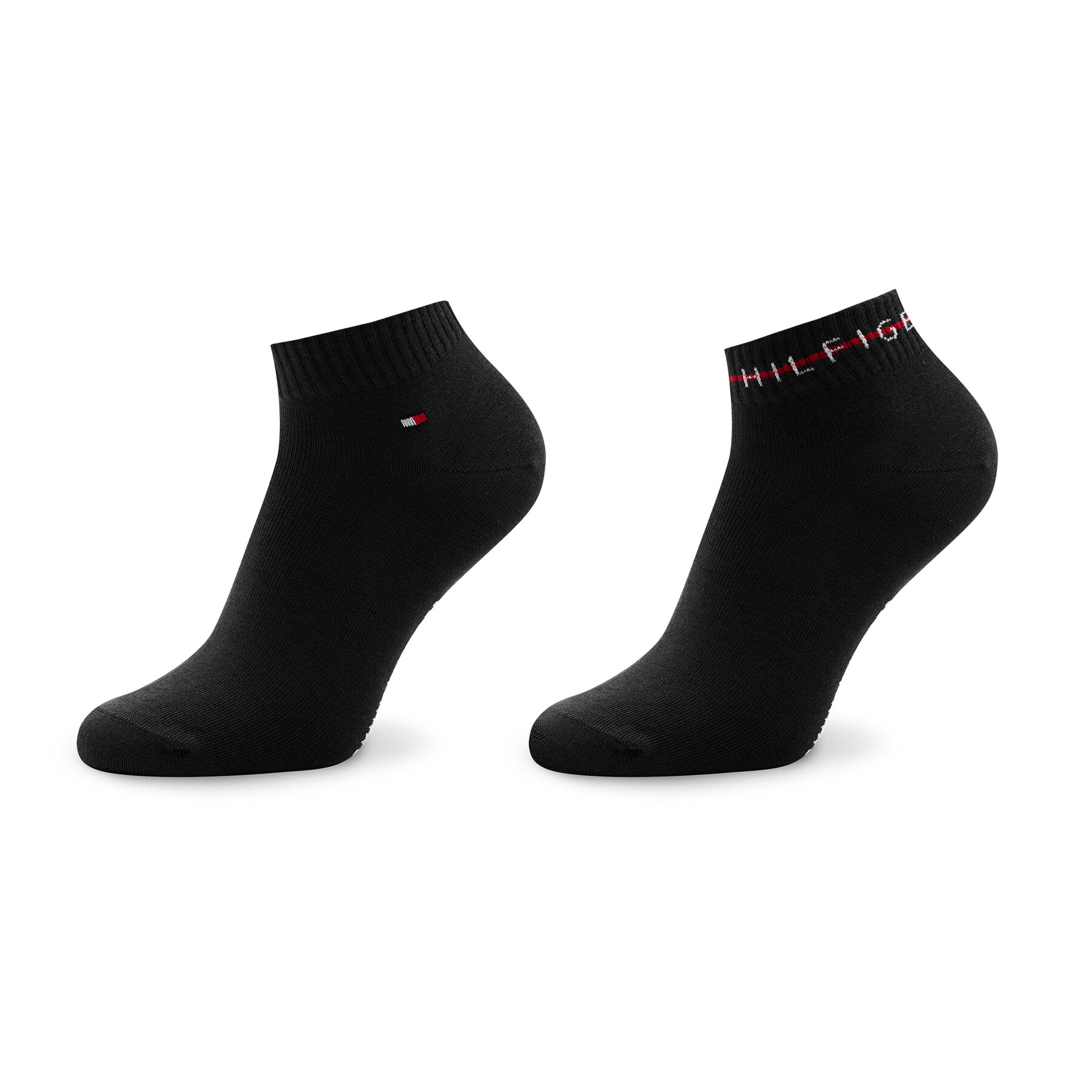 2er-Set niedrige Herrensocken Tommy Hilfiger 701222187 Schwarz von Tommy Hilfiger