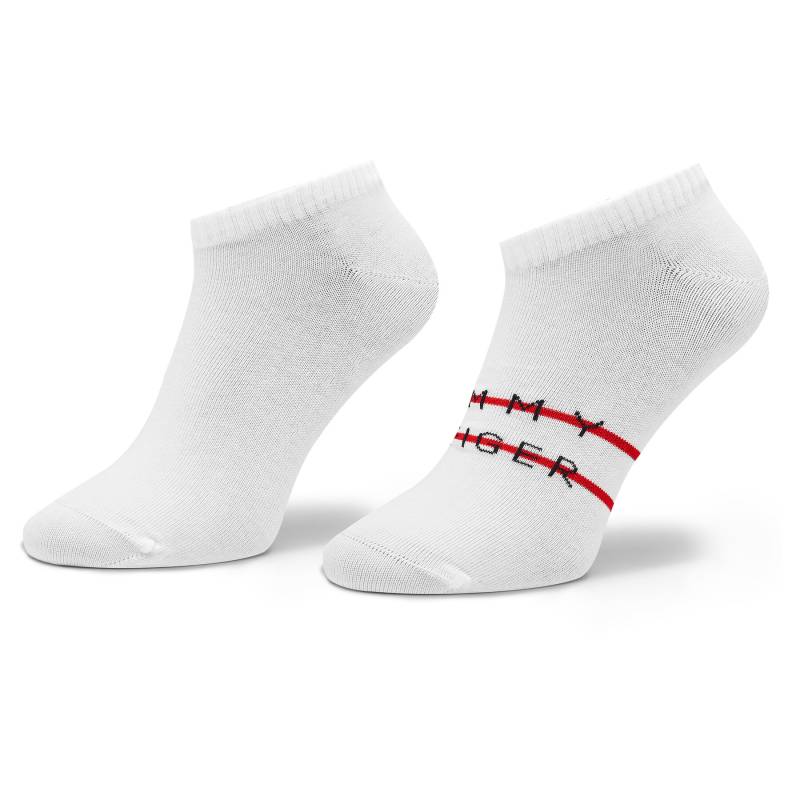 2er-Set niedrige Herrensocken Tommy Hilfiger 701222188 Weiß von Tommy Hilfiger