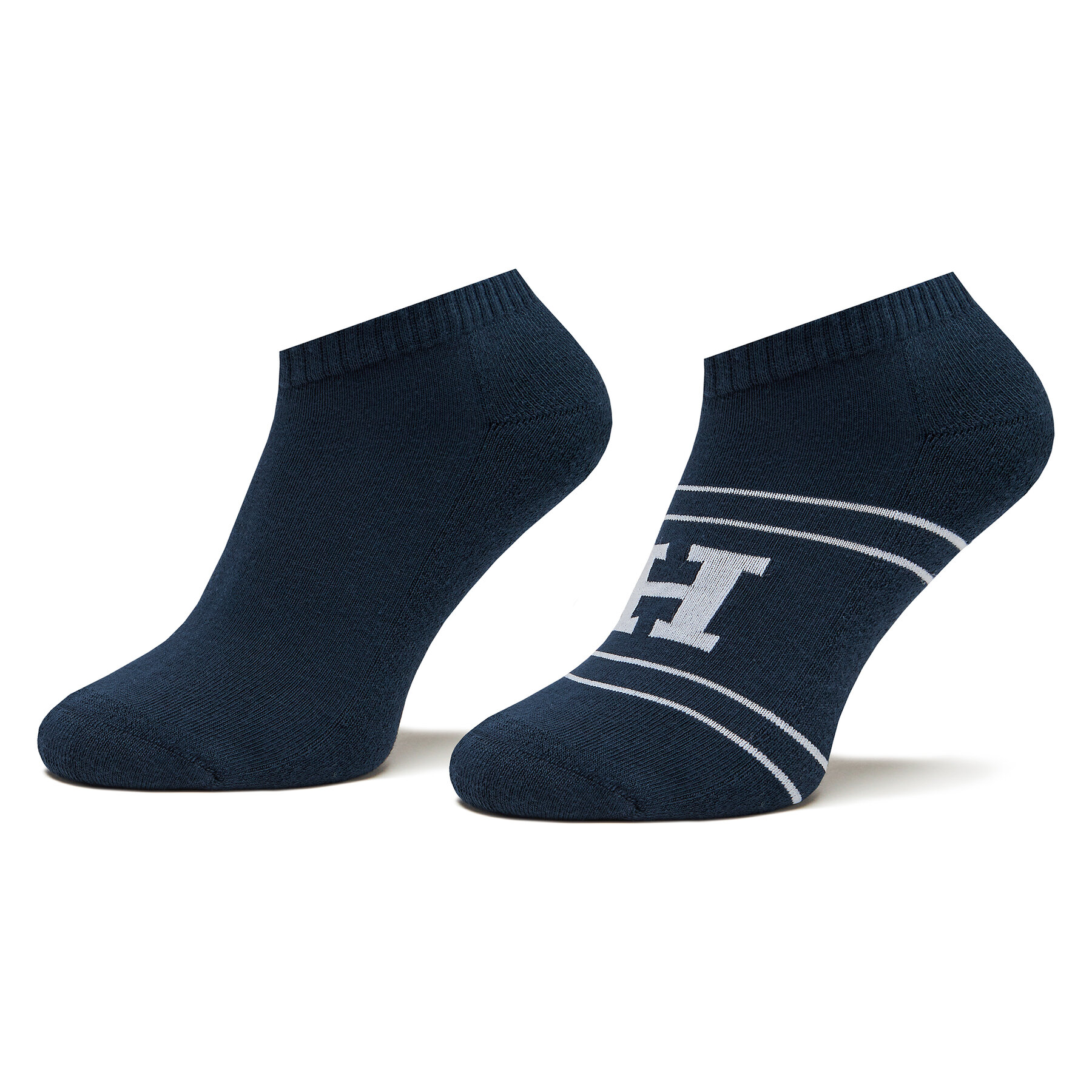 2er-Set niedrige Herrensocken Tommy Hilfiger 701224100 Dunkelblau von Tommy Hilfiger