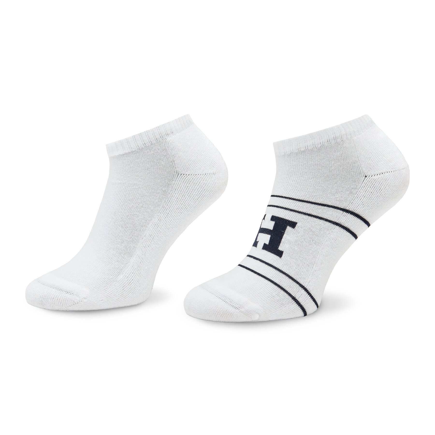 2er-Set niedrige Herrensocken Tommy Hilfiger 701224100 Weiß von Tommy Hilfiger