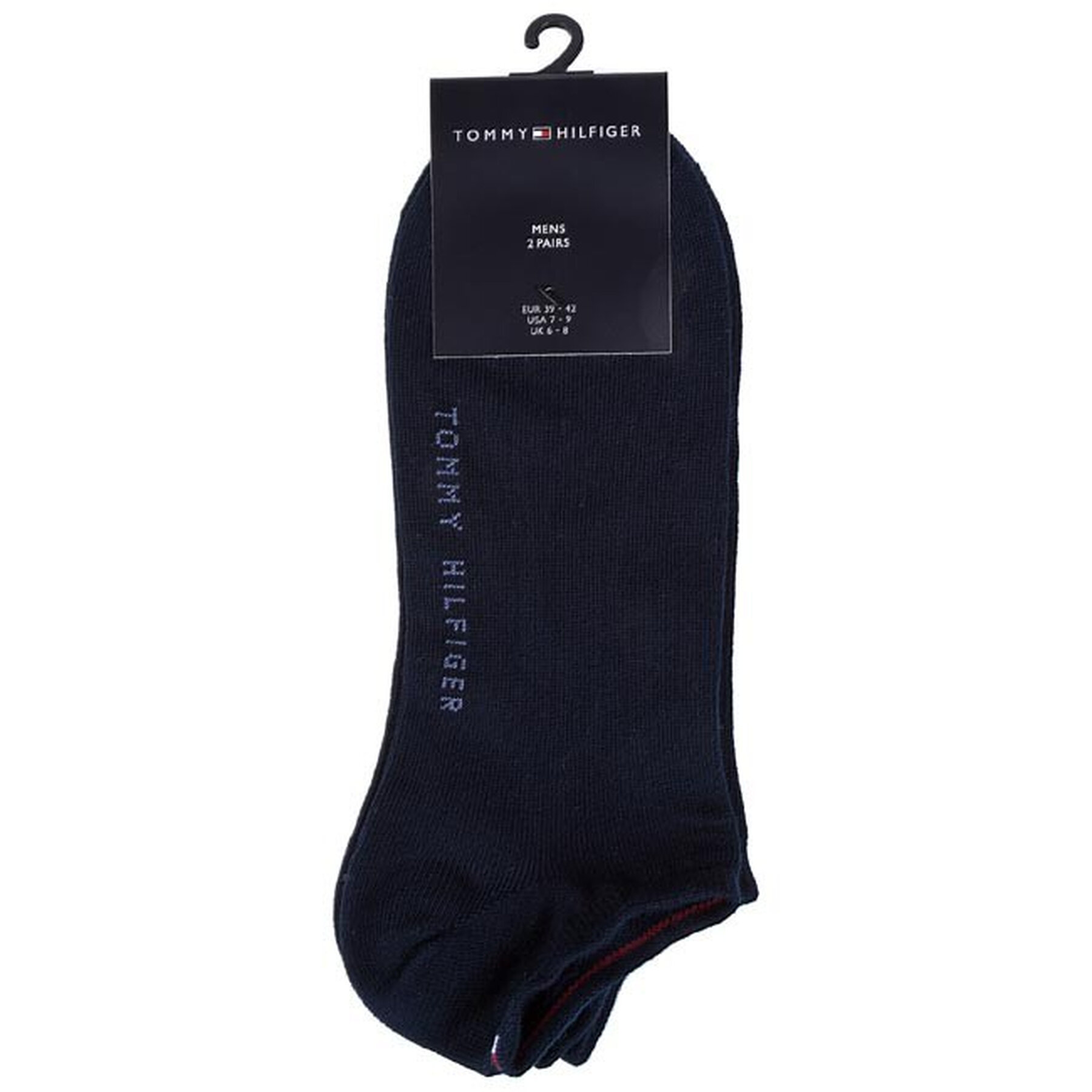 2er-Set niedrige Unisex-Socken Tommy Hilfiger 342023001 Dunkelblau von Tommy Hilfiger