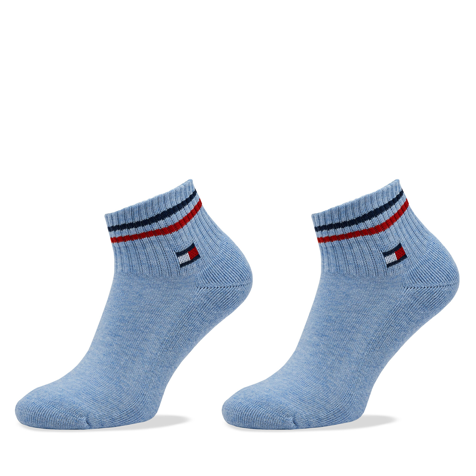 2er-Set niedrige Unisex-Socken Tommy Hilfiger 701228177 Blau von Tommy Hilfiger