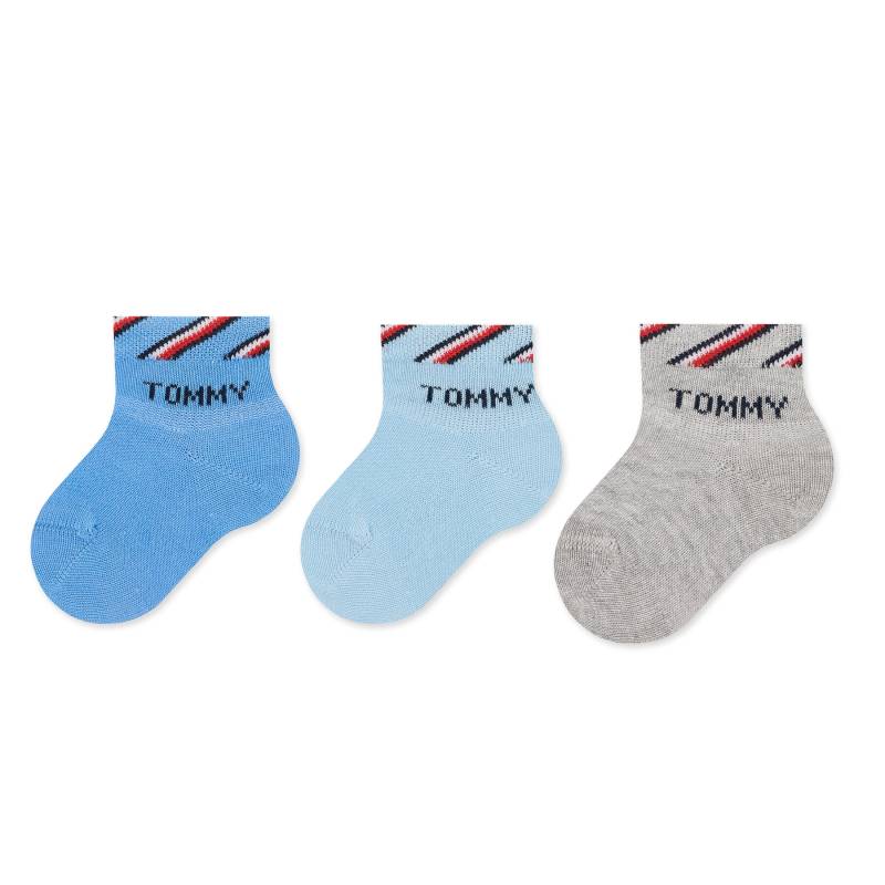 3er-Set hohe Kindersocken Tommy Hilfiger 701220277 Bunt von Tommy Hilfiger